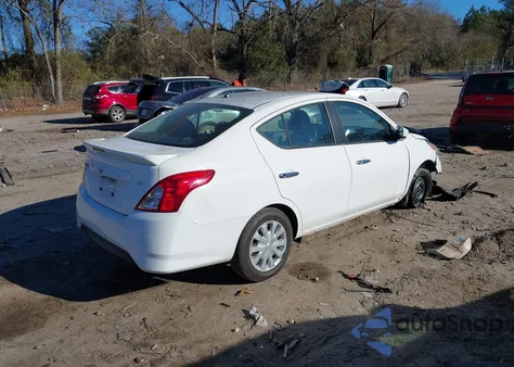 2019 Nissan Versa 1.6 Sv из США, поврежденный, VIN 3N1CN7AP3KL851057